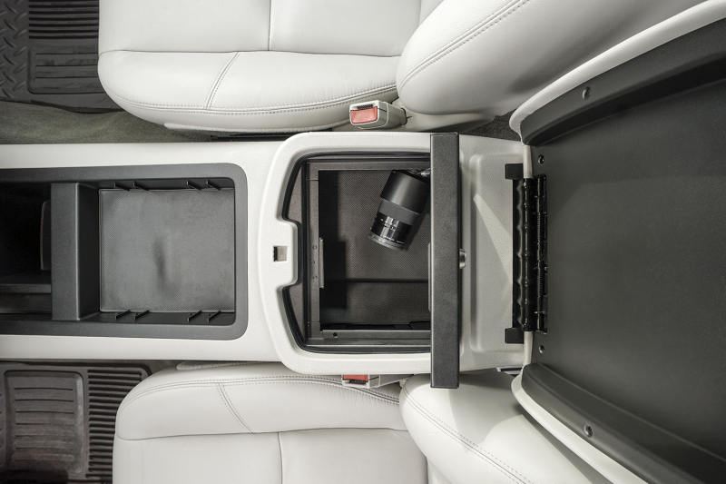 Chevrolet Silverado 3500HD Console Safe - Tuffy Products - Keyed Lock - Black - `07-`14